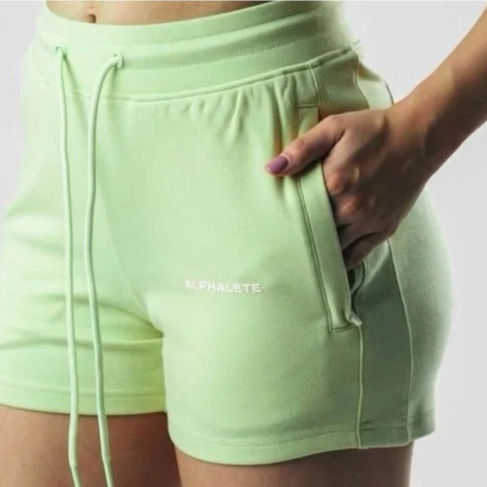 Alphalete Women's Light Green Athletic Shorts